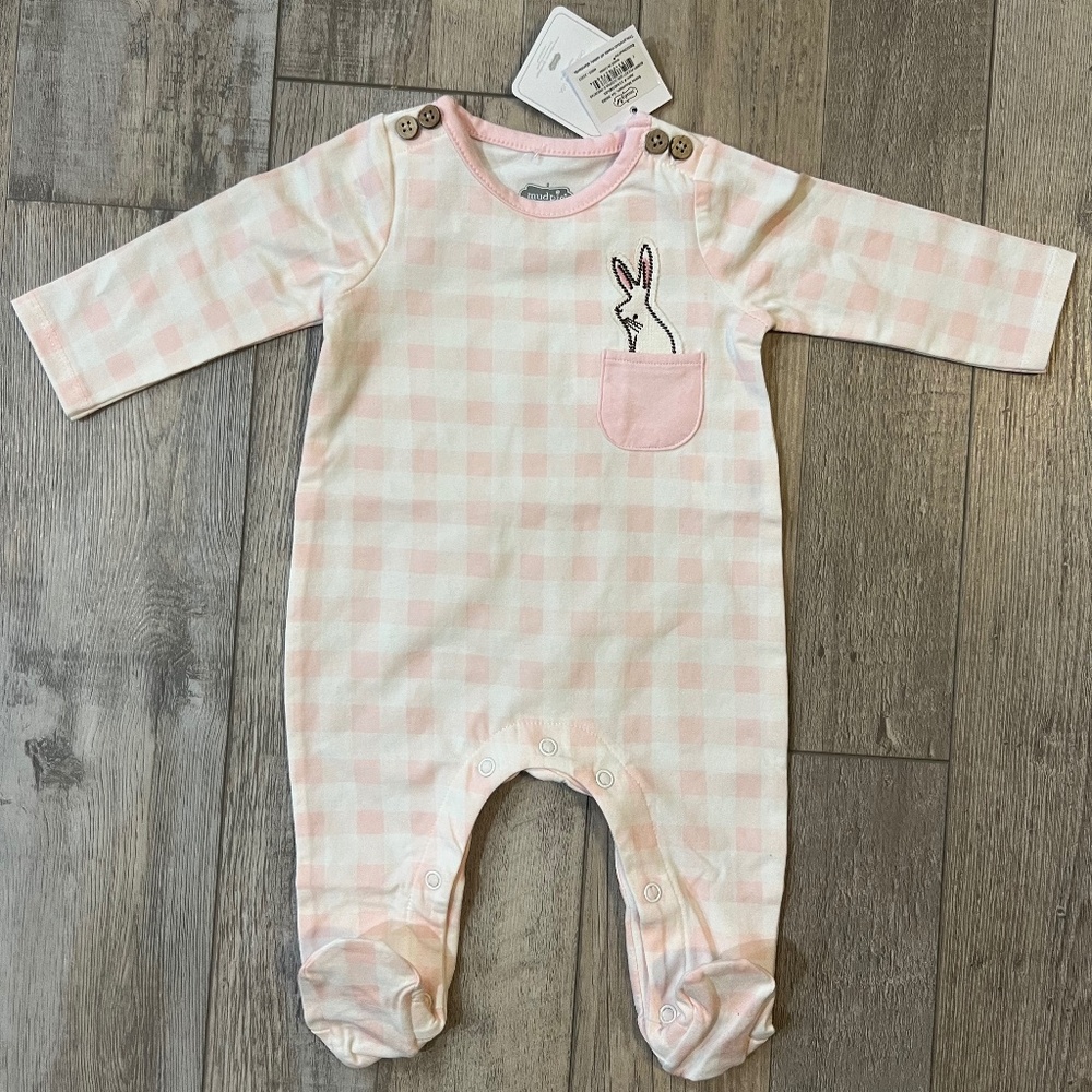 NWT Mud Pie Easter Footie